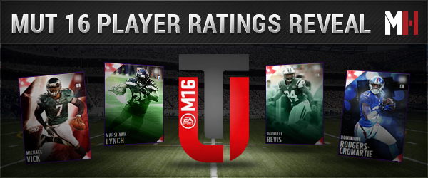 MUT 16 Ratings Reveal | Courtesty of Muthead