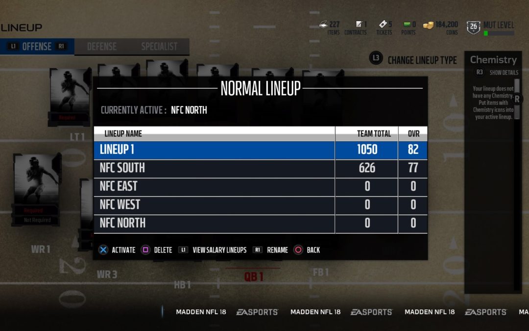 MUT 101: How to Use Lineups/Prep for Gauntlet Unleashed