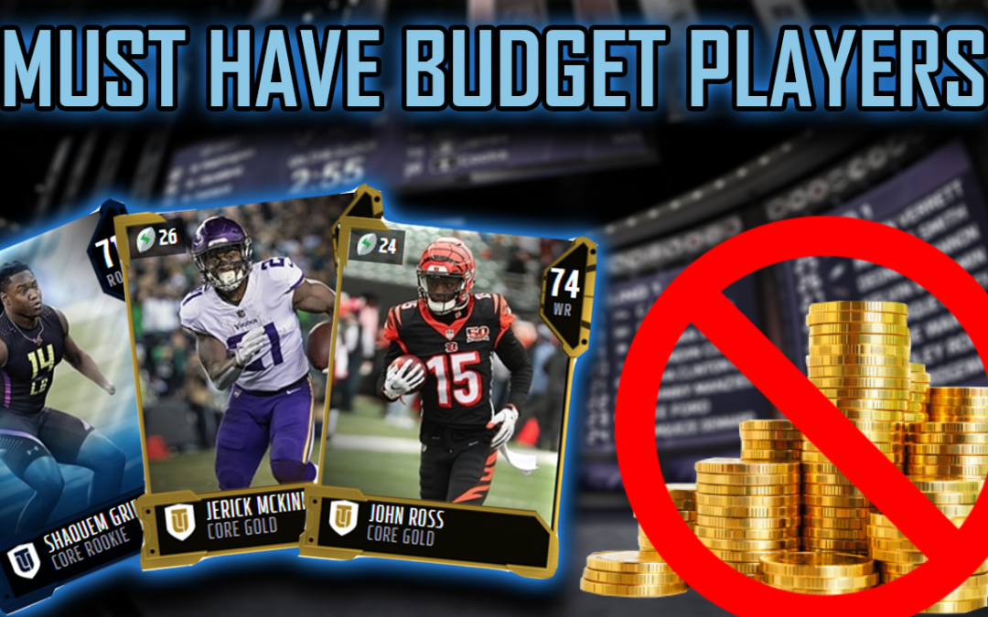 Budget Players You Need In Madden 19 Ultimate Team