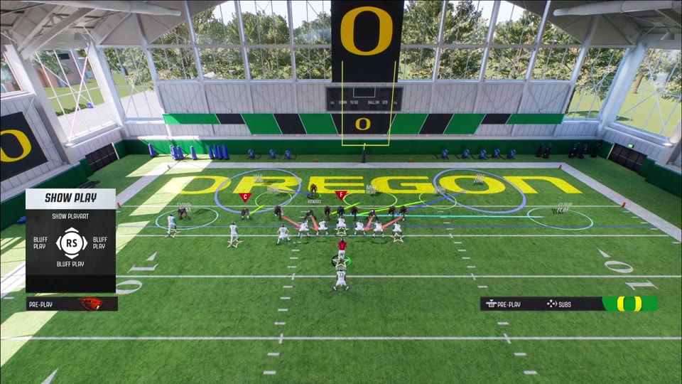 Red Zone Run Scheme Setup