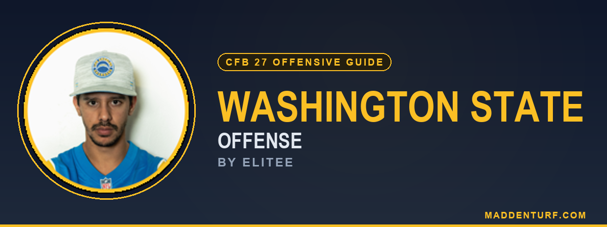 College Football 27 Washington State Offense Guide by Elitee