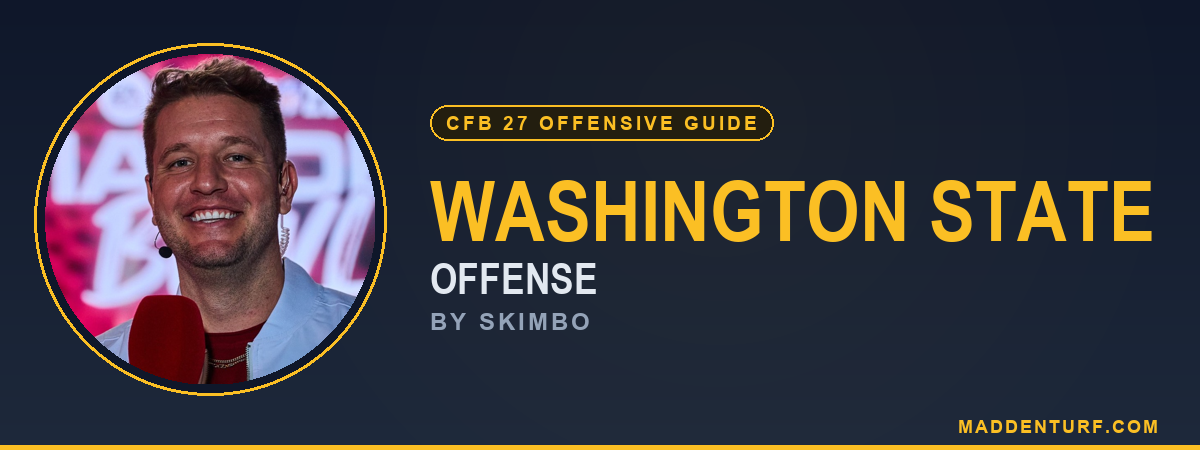 College Football 27 Washington State Offense Guide by Skimbo
