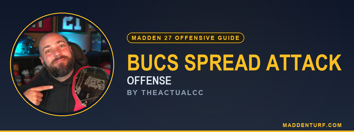 Madden 27 Bucs Spread Attack Offense Guide by TheActualCC