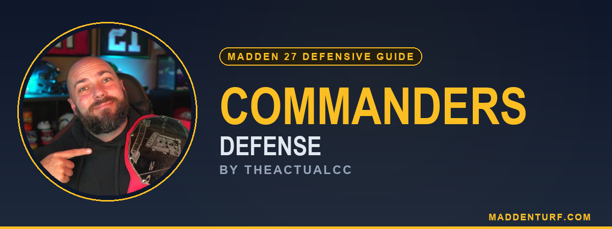 Madden 27 Commanders Blitz Concepts Defense Guide by TheActualCC