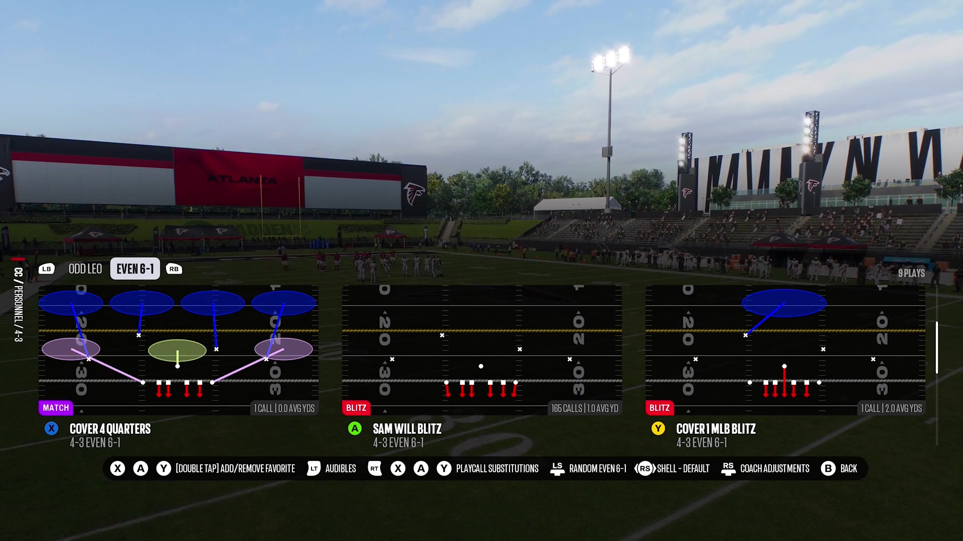 4-3 Even 6-1 Setup
