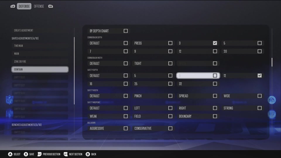 Settings & Custom Adjustments Setup