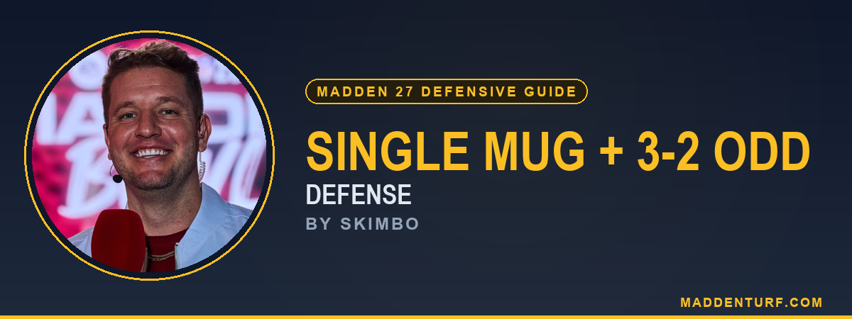 Madden 27 49ers Single Mug + 3-2 Odd Defense Guide by Skimbo