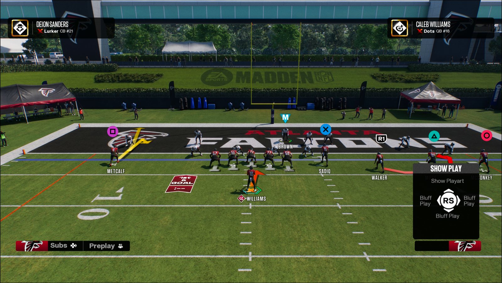Red Zone Offense Setup