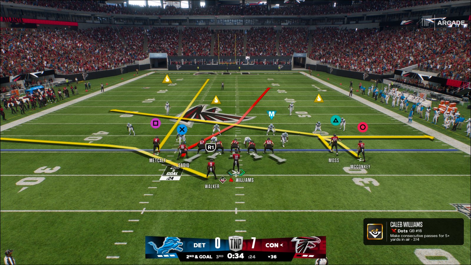 Reverse TE Slot Fade Setup