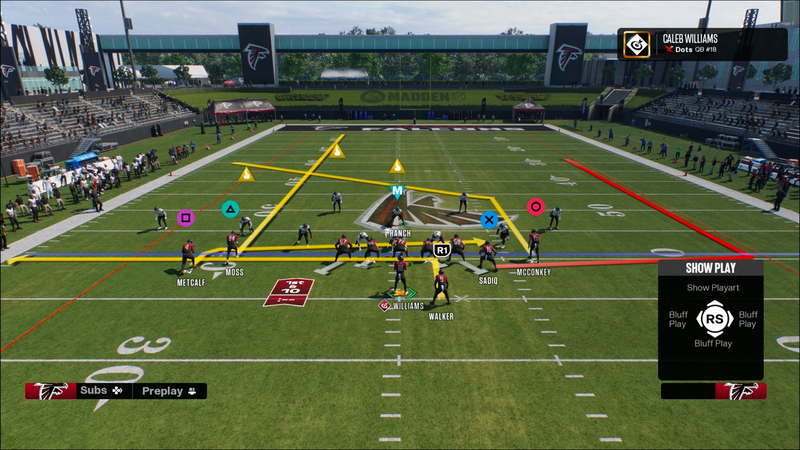 Texas #5: vs Man Setup